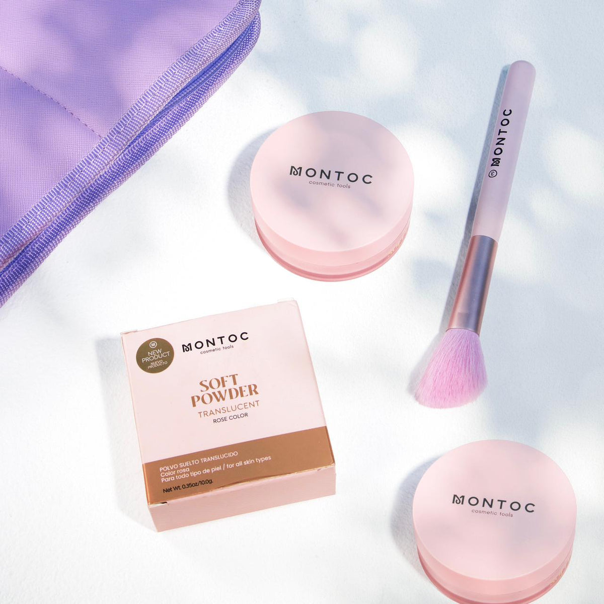 POLVO SUELTO TRASLÚCIDO SOFT POWDER ROSADO MINI