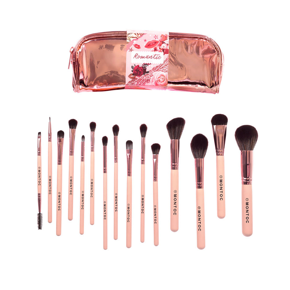 KIT DE BROCHAS ROMANTIC X15
