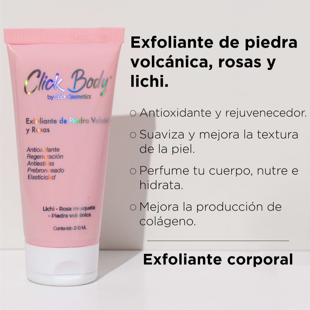 EXFOLIANTE CORPORAL DE ROSAS 200 ML